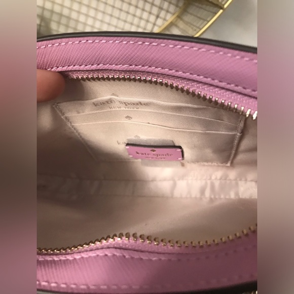 NWT Kate Spade- Madison Pouchette in Berry Cream - Picture 6 of 12